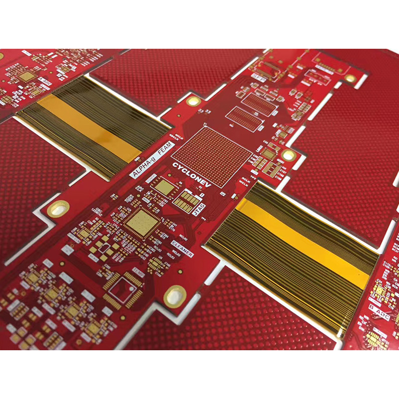 10层软硬组合无人驾驶汽车PCB